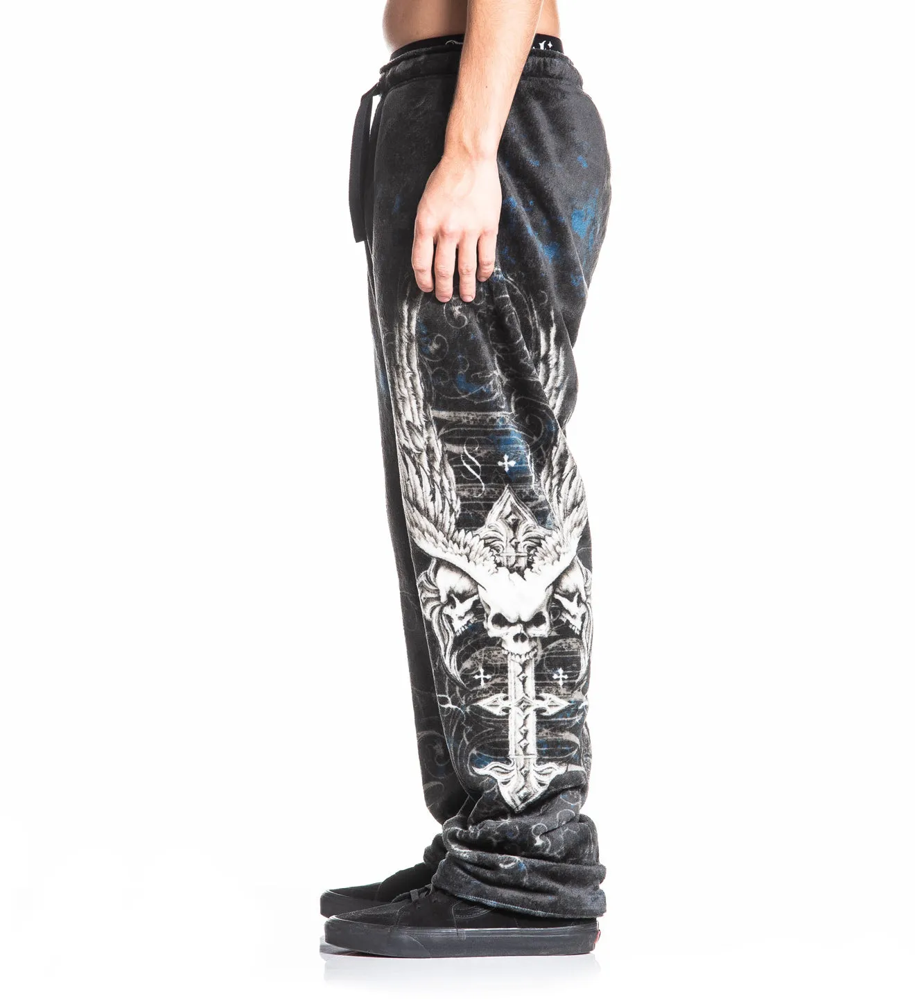 Death Eyes Pj Pant sold by Affliction product image thumbnail 2