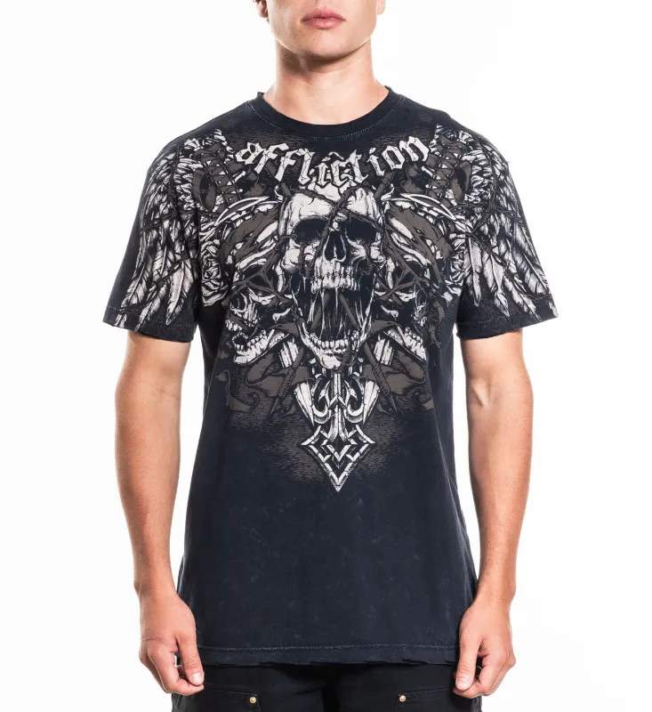 Immortal Scream Tee made by Affliction