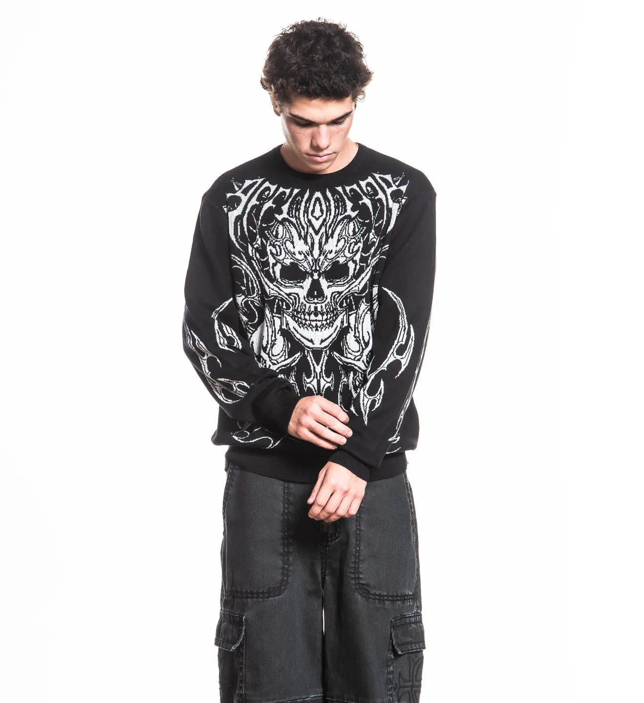 Primitive Theory Knit Sweater sold by Affliction product image thumbnail 5