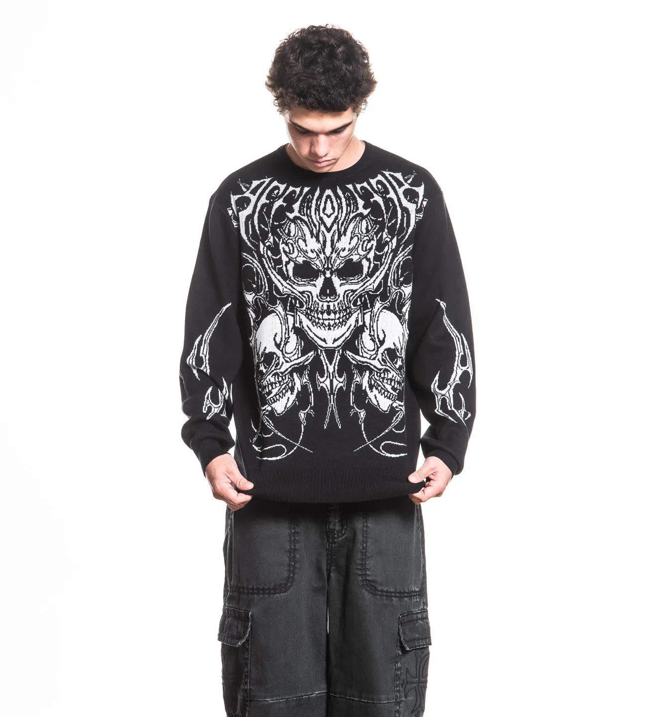 Primitive Theory Knit Sweater sold by Affliction product image thumbnail 3