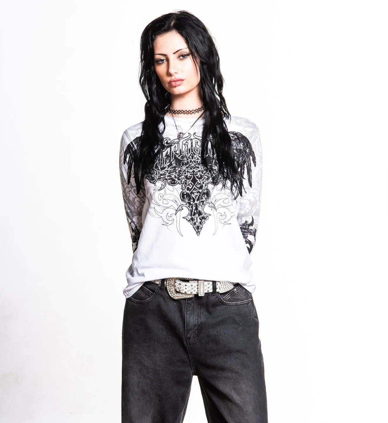 Commission LS Tee sold by Affliction product image thumbnail 2