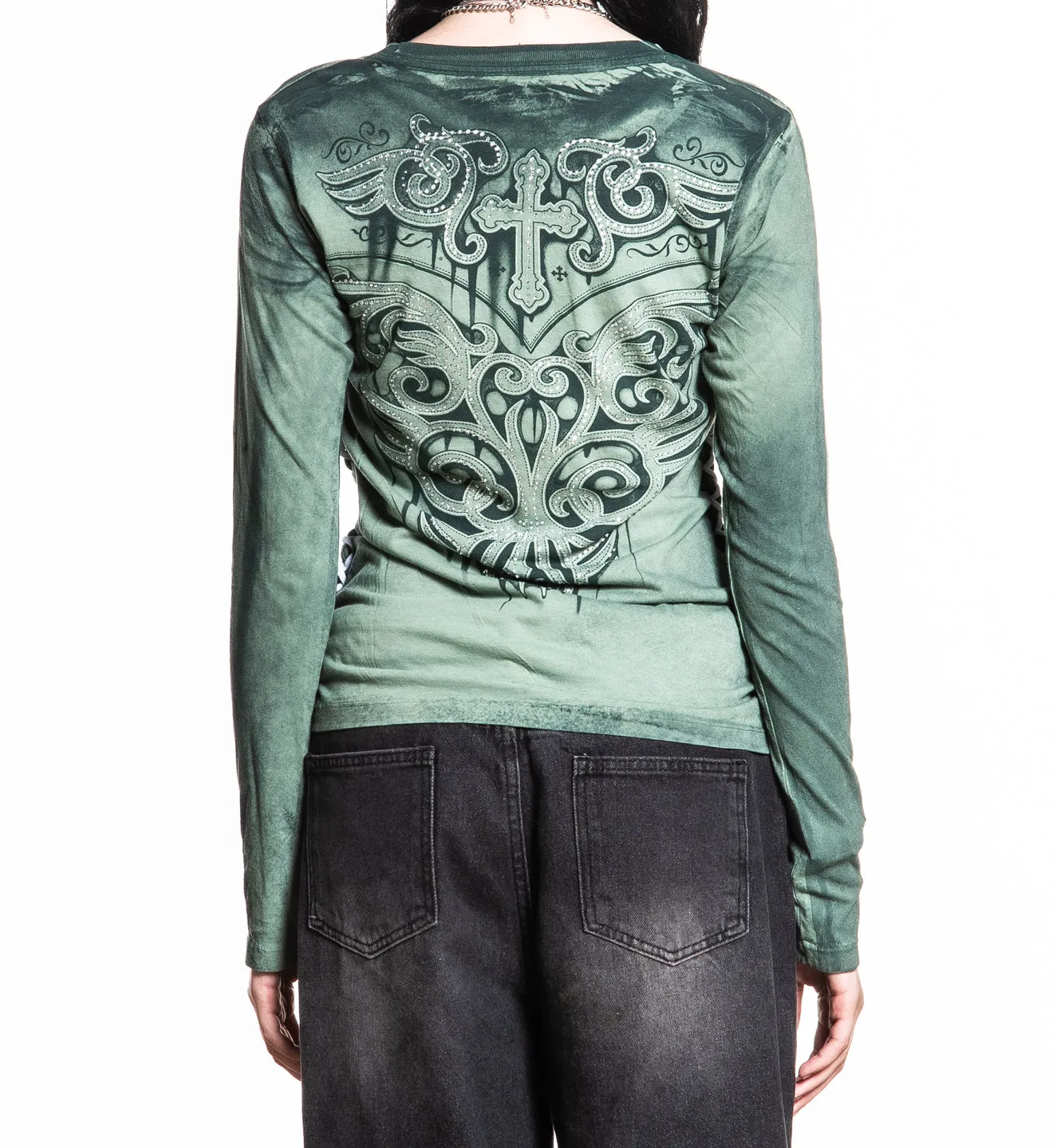 Skylar Ridge LS Tee sold by Affliction product image thumbnail 5
