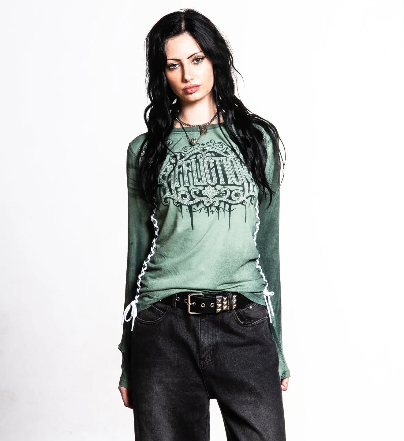 Skylar Ridge LS Tee sold by Affliction product image thumbnail 2