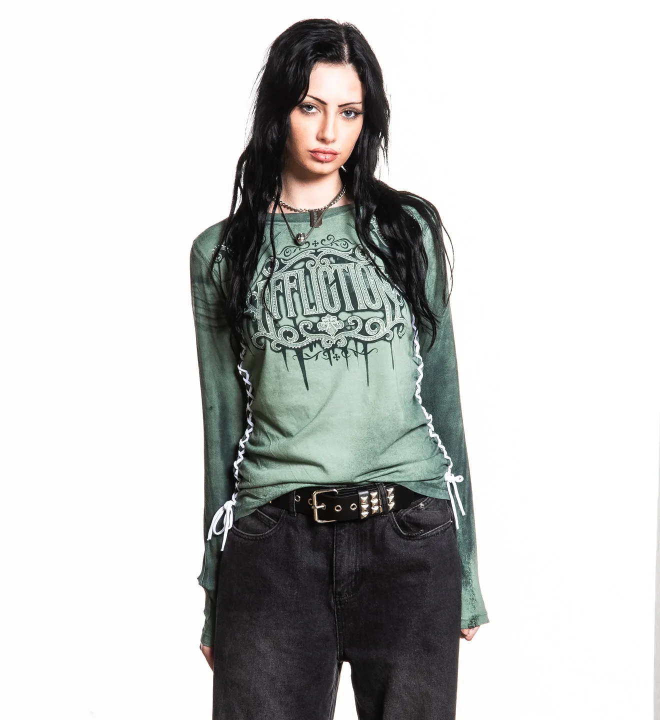 Skylar Ridge LS Tee sold by Affliction product image thumbnail 3