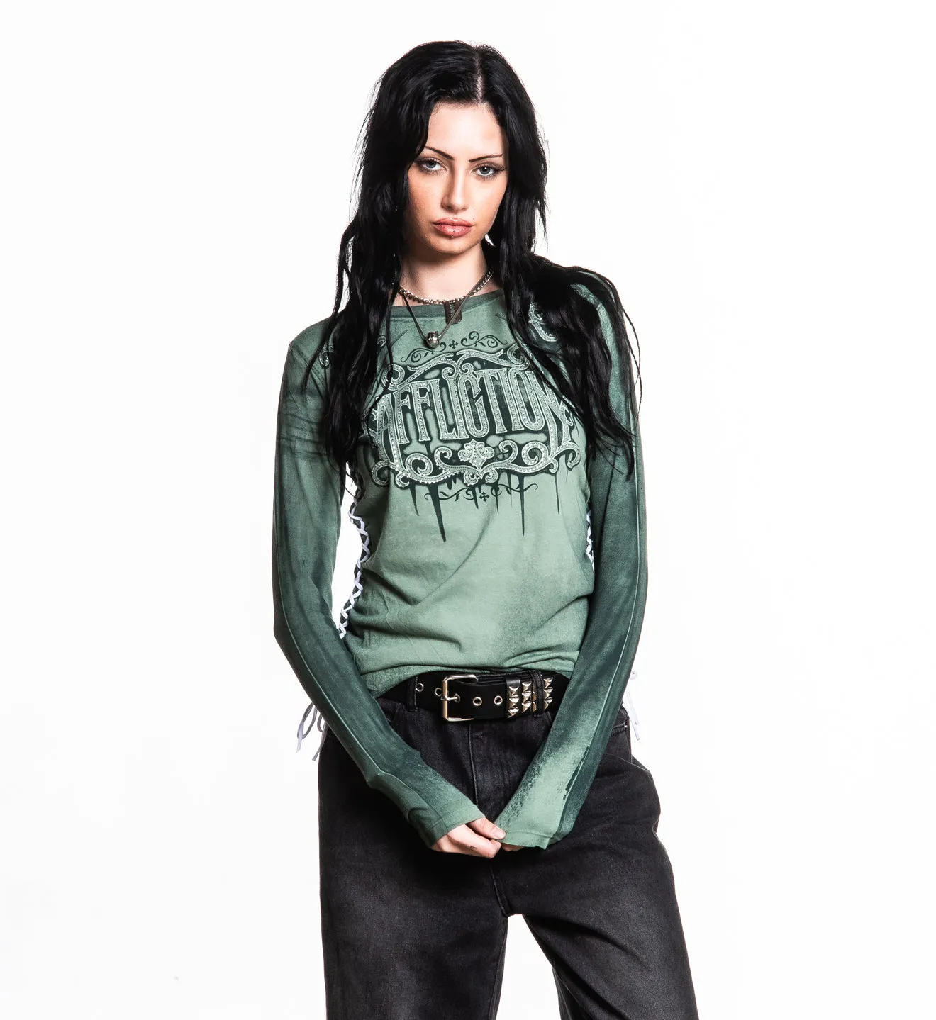 Skylar Ridge LS Tee sold by Affliction product image thumbnail 4