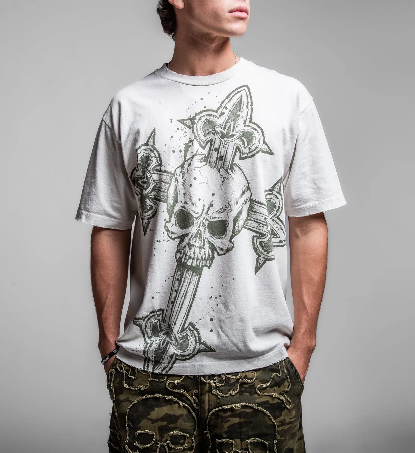 Cross Tee sold by Affliction