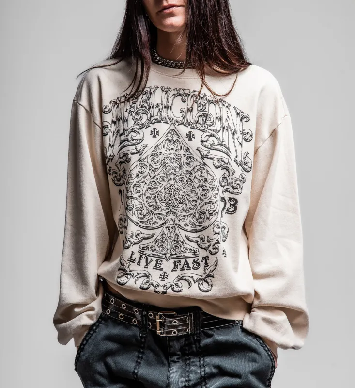 Polaris LS Crew Neck sold by Affliction
