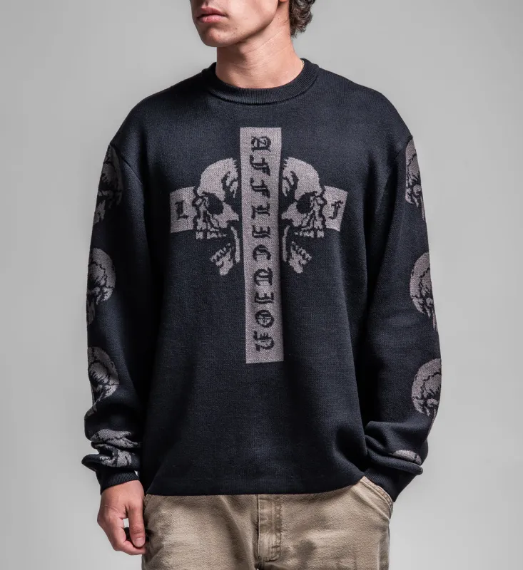 Free Mind Knit Sweater sold by Affliction