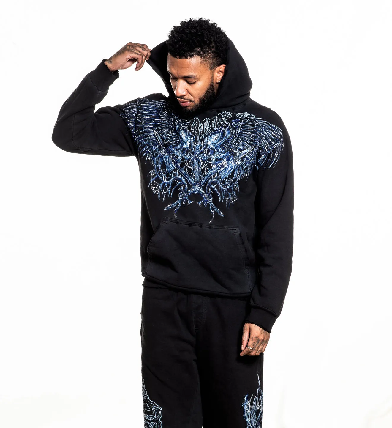 Toxic Wrath Po Hood sold by Affliction product image thumbnail 5