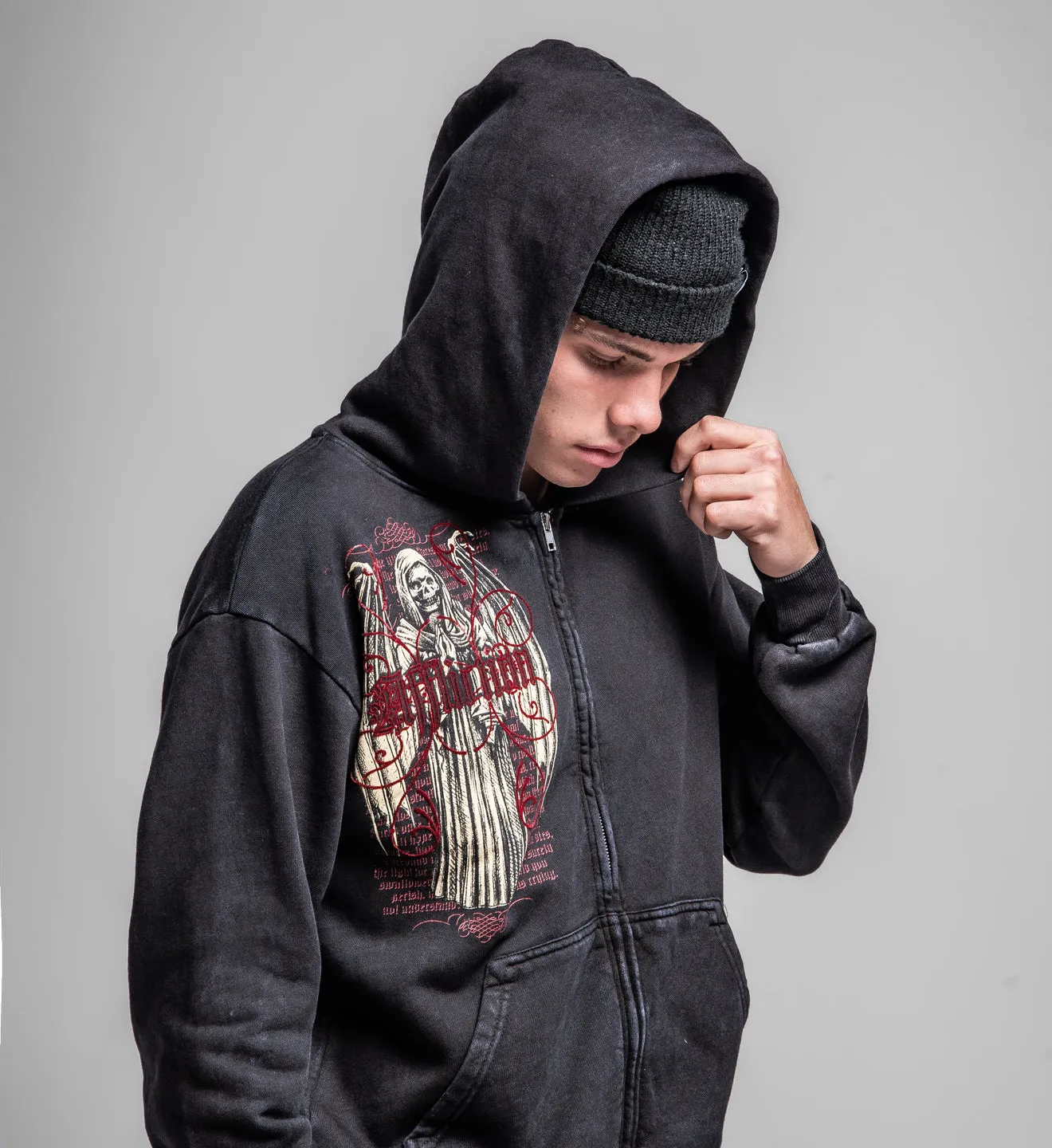Prayer LS Hood sold by Affliction product image thumbnail 4