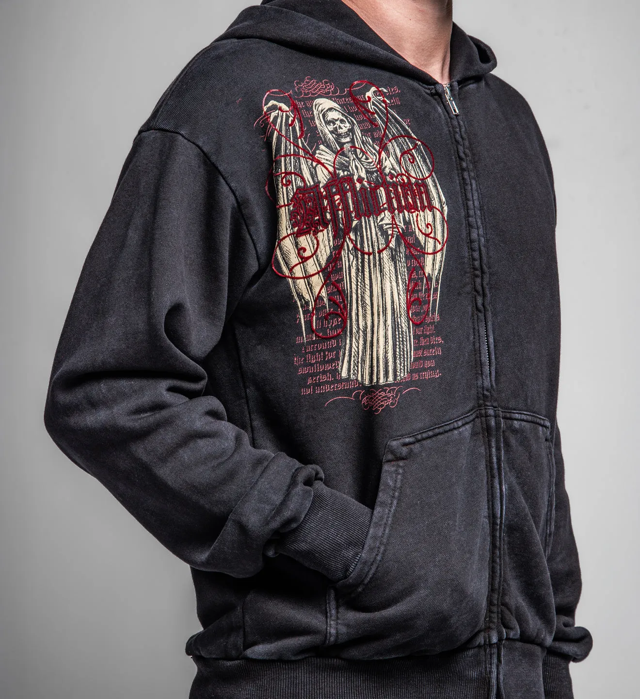 Prayer LS Hood sold by Affliction product image thumbnail 5