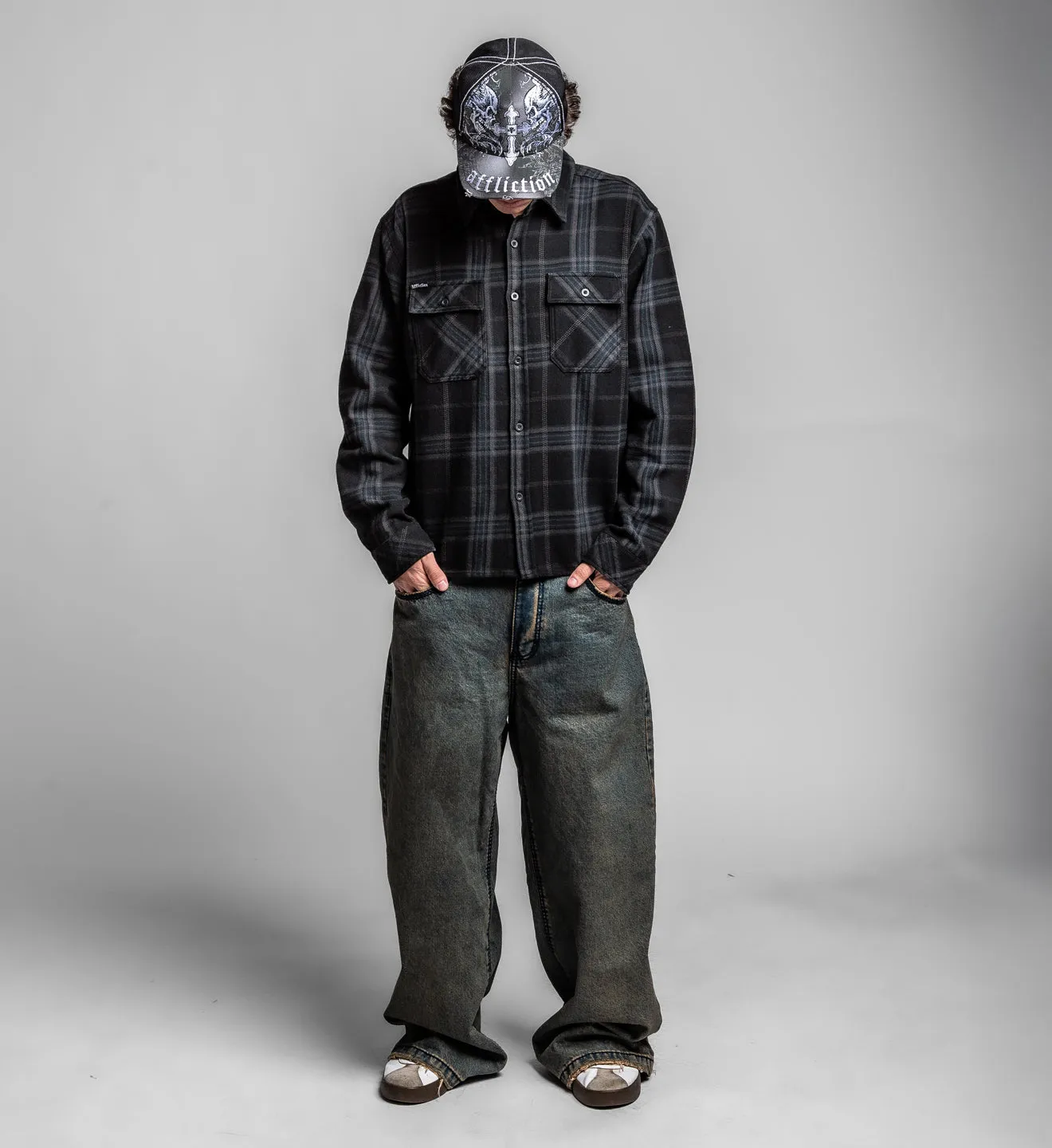 Winged Up Flannel Shirt sold by Affliction product image thumbnail 3