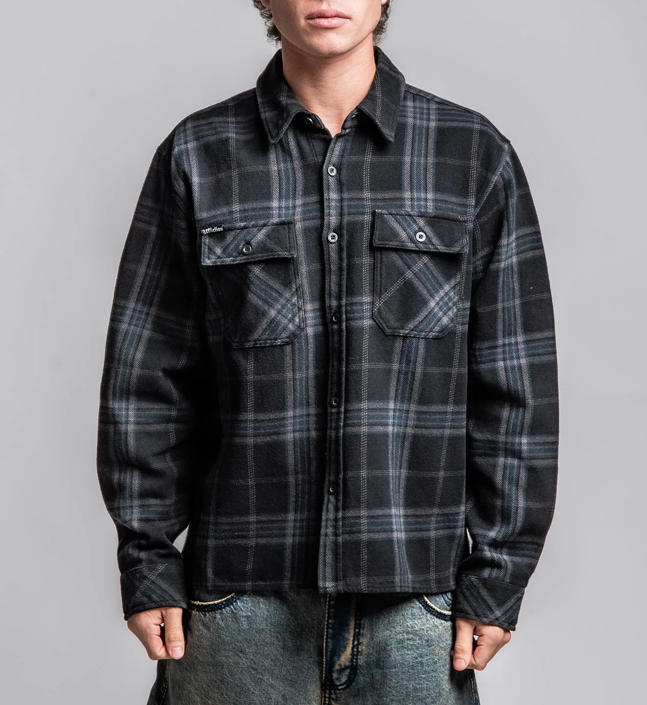 Winged Up Flannel Shirt sold by Affliction