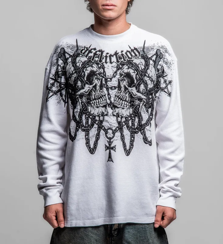 Chained Saint Thorns LS Thermal sold by Affliction