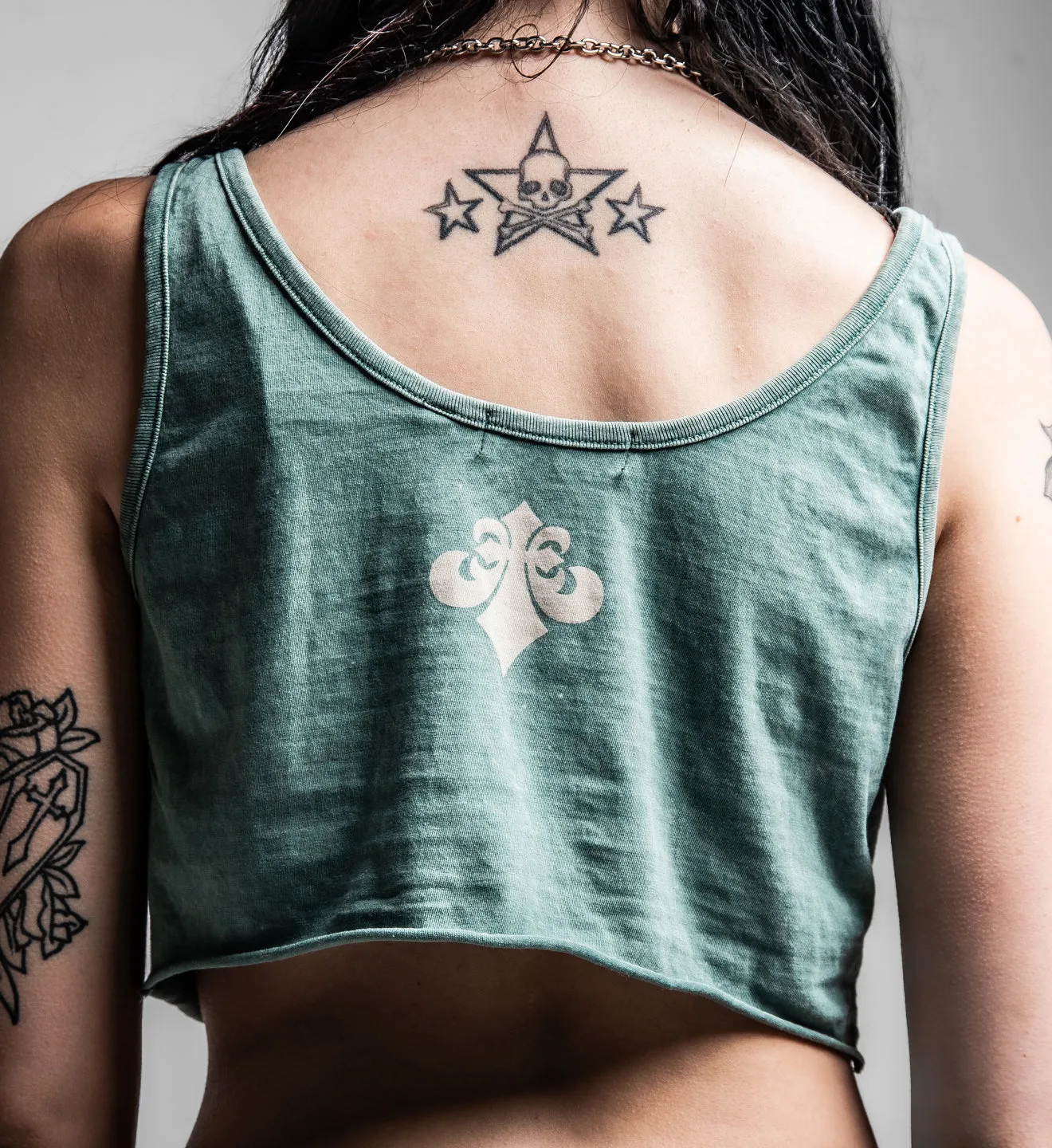 Rosary Cropped Tank sold by Affliction product image thumbnail 4