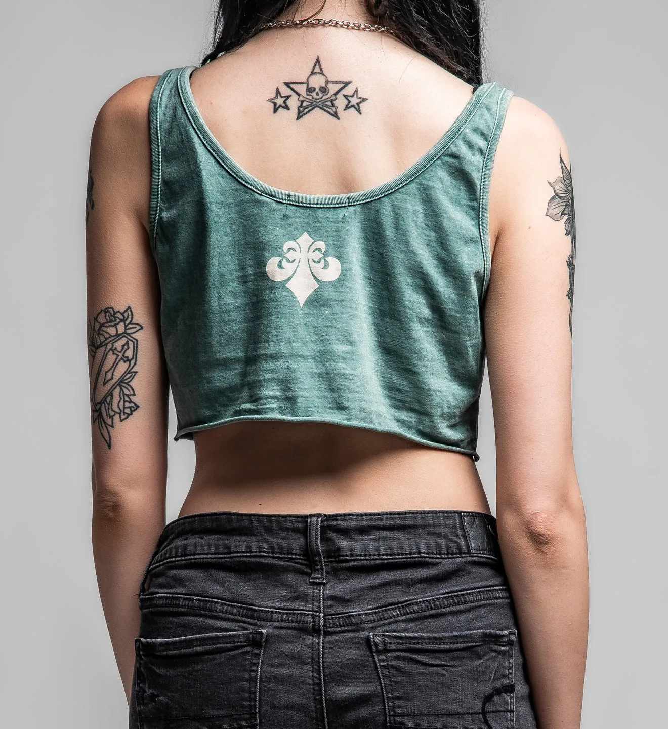 Rosary Cropped Tank sold by Affliction product image thumbnail 2