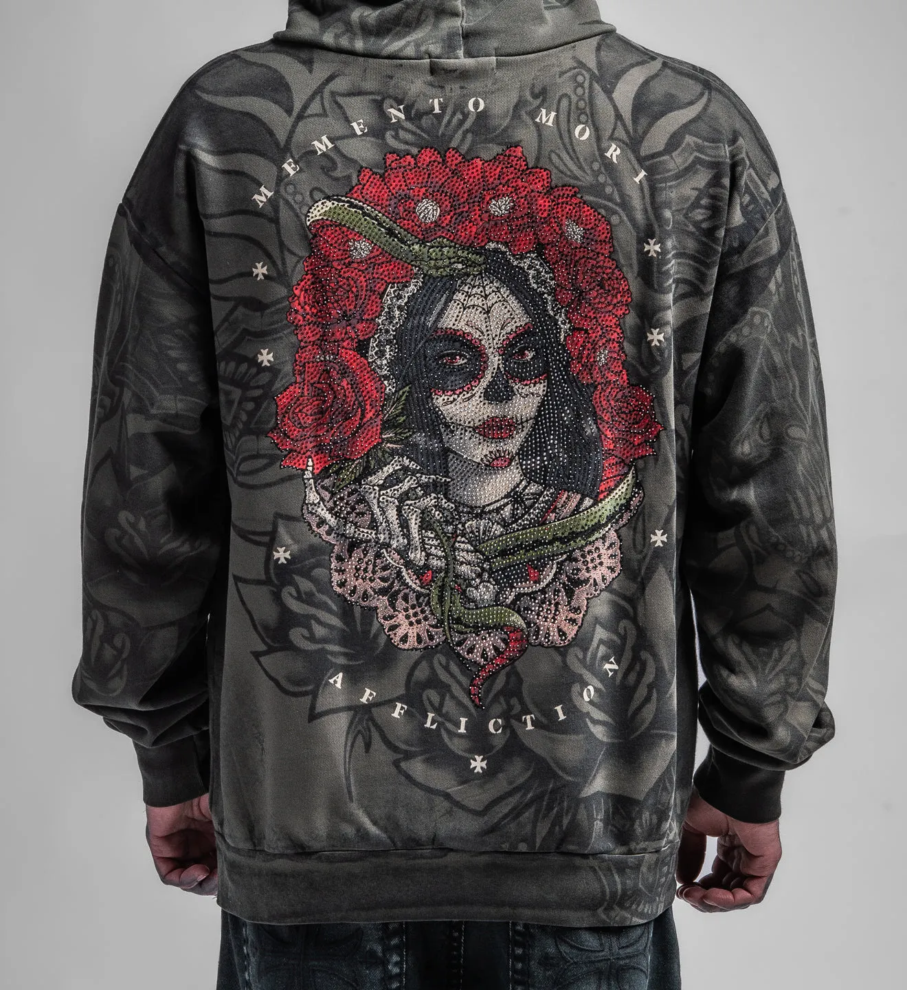 Memento Mori PO Hood sold by Affliction product image thumbnail 2