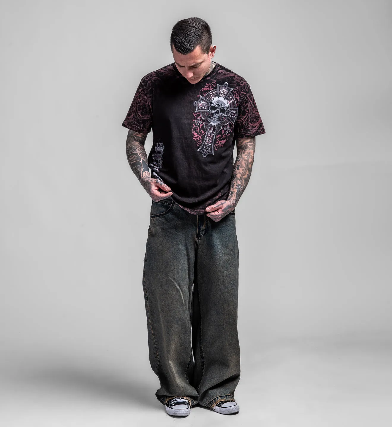Divine Grave Tee sold by Affliction product image thumbnail 3