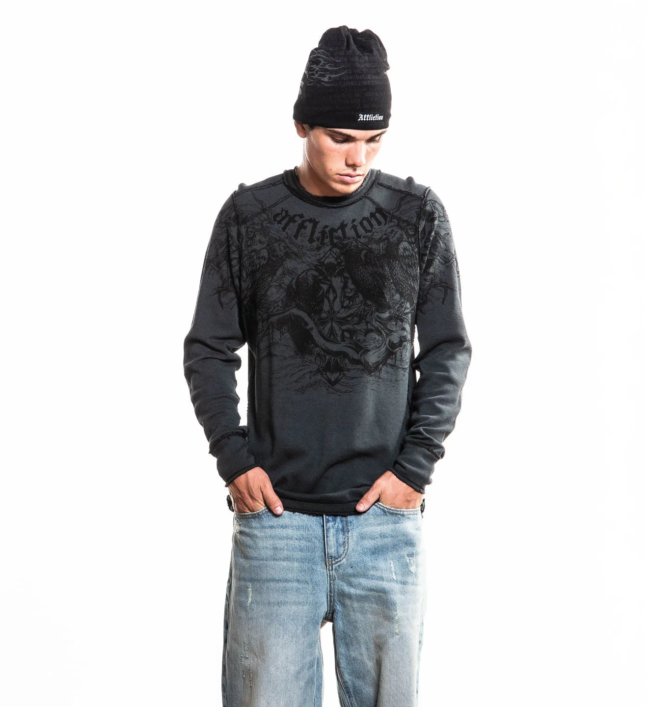 Superstition Rev. LS Thermal sold by Affliction product image thumbnail 4