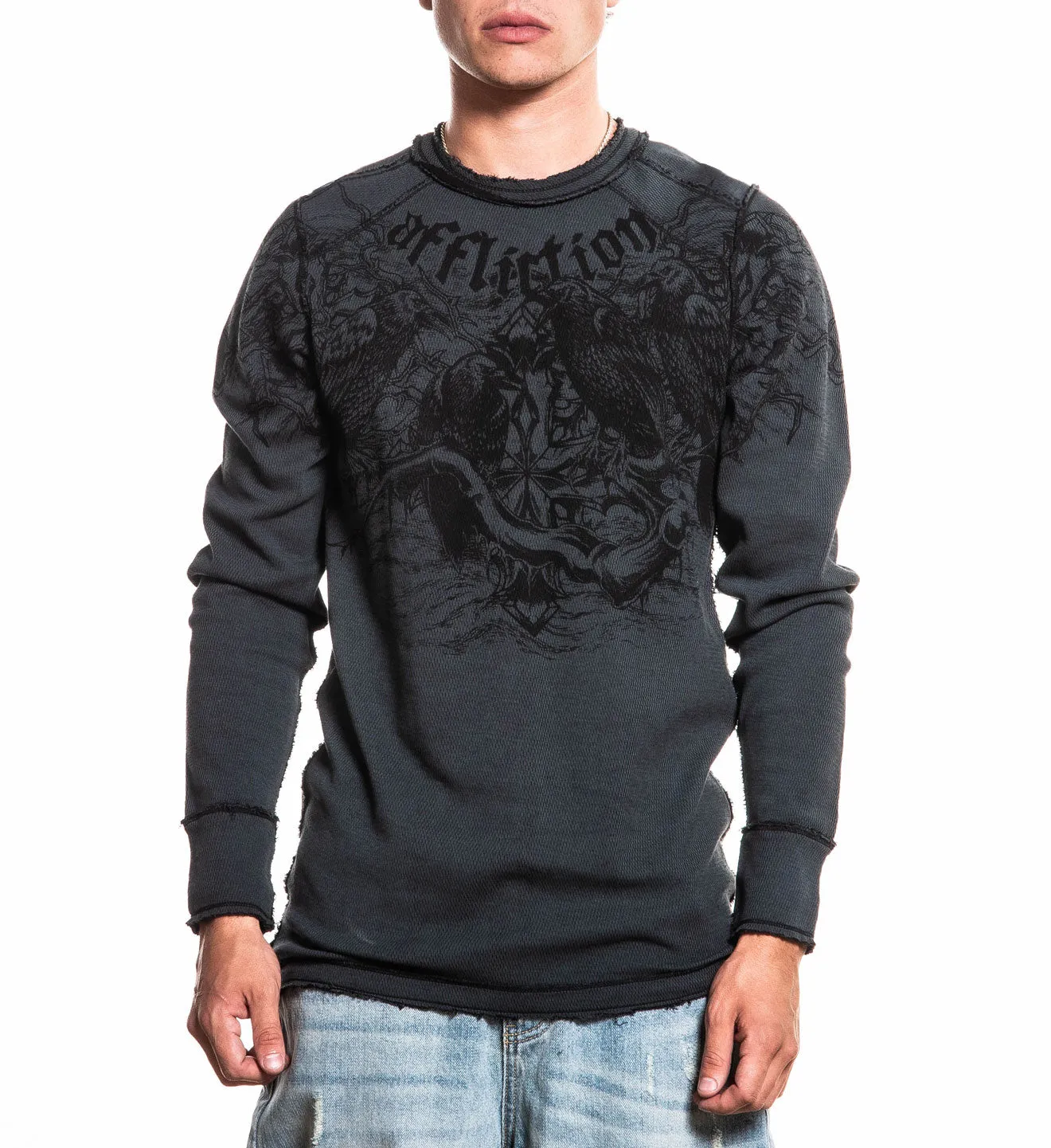 Superstition Rev. LS Thermal sold by Affliction