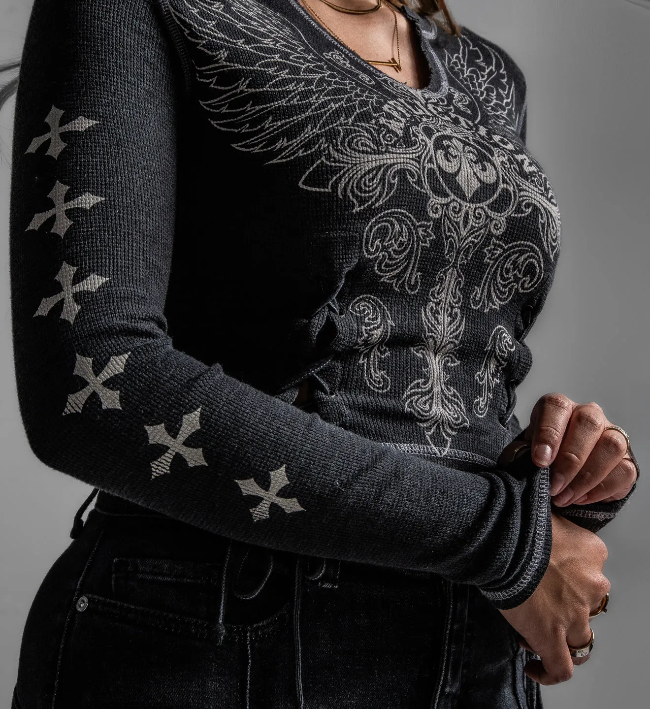 Iron Soul LS Top sold by Affliction product image thumbnail 2