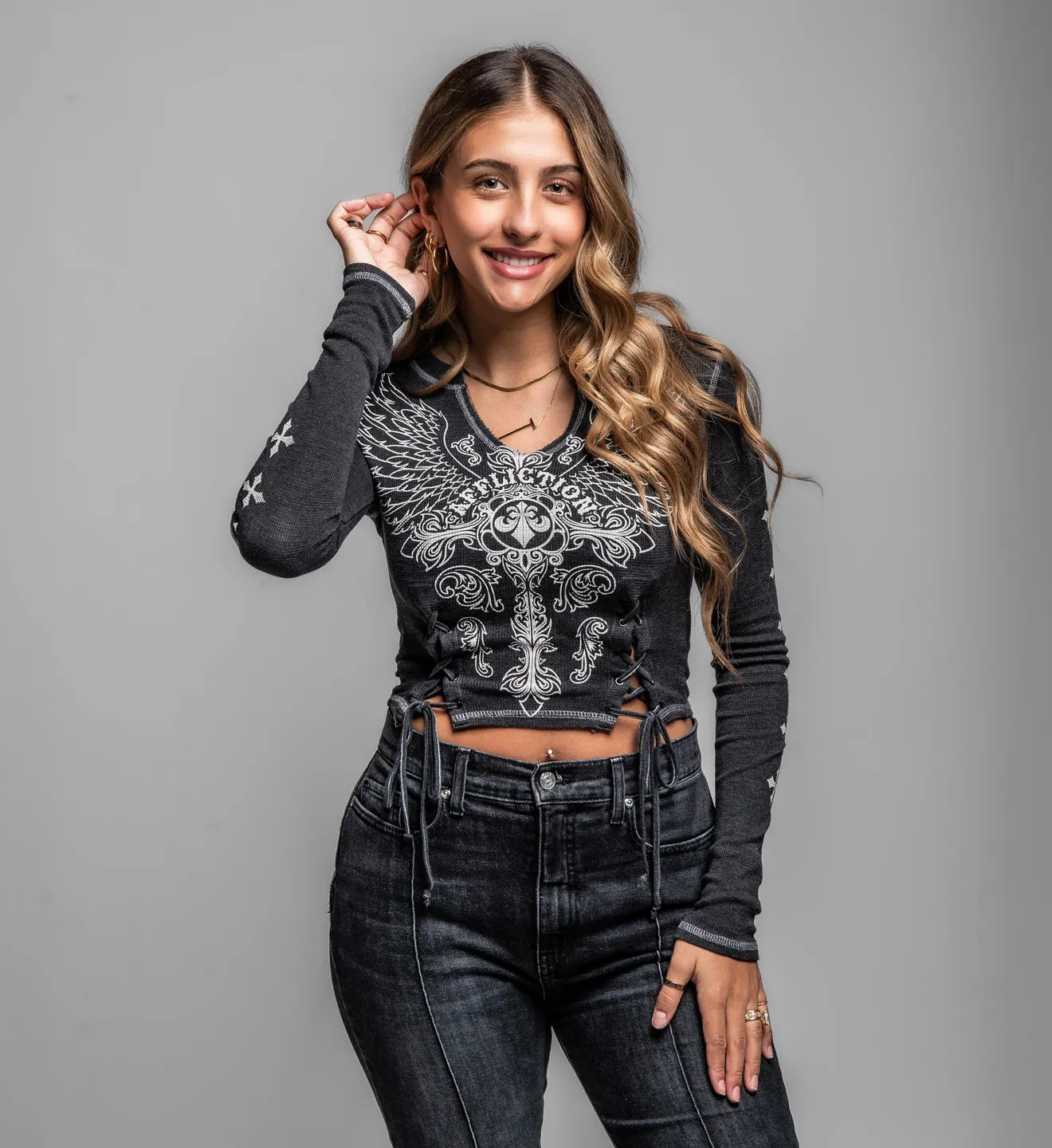 Iron Soul LS Top sold by Affliction product image thumbnail 4