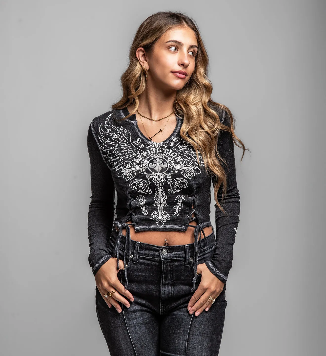 Iron Soul LS Top sold by Affliction product image thumbnail 5