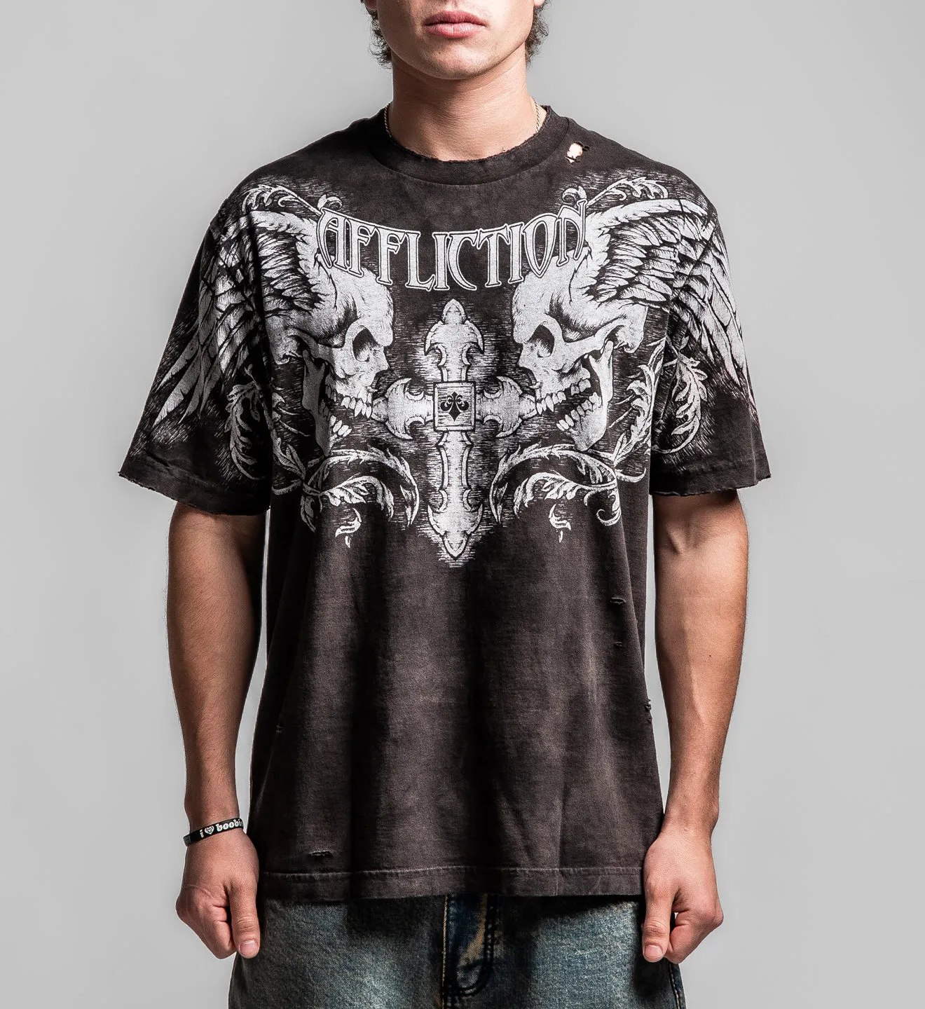 Winged Up Tee sold by Affliction