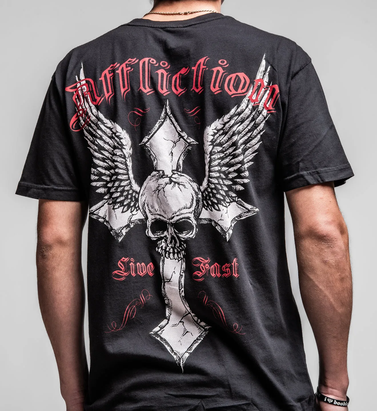 Live Fast Tee sold by Affliction product image thumbnail 4
