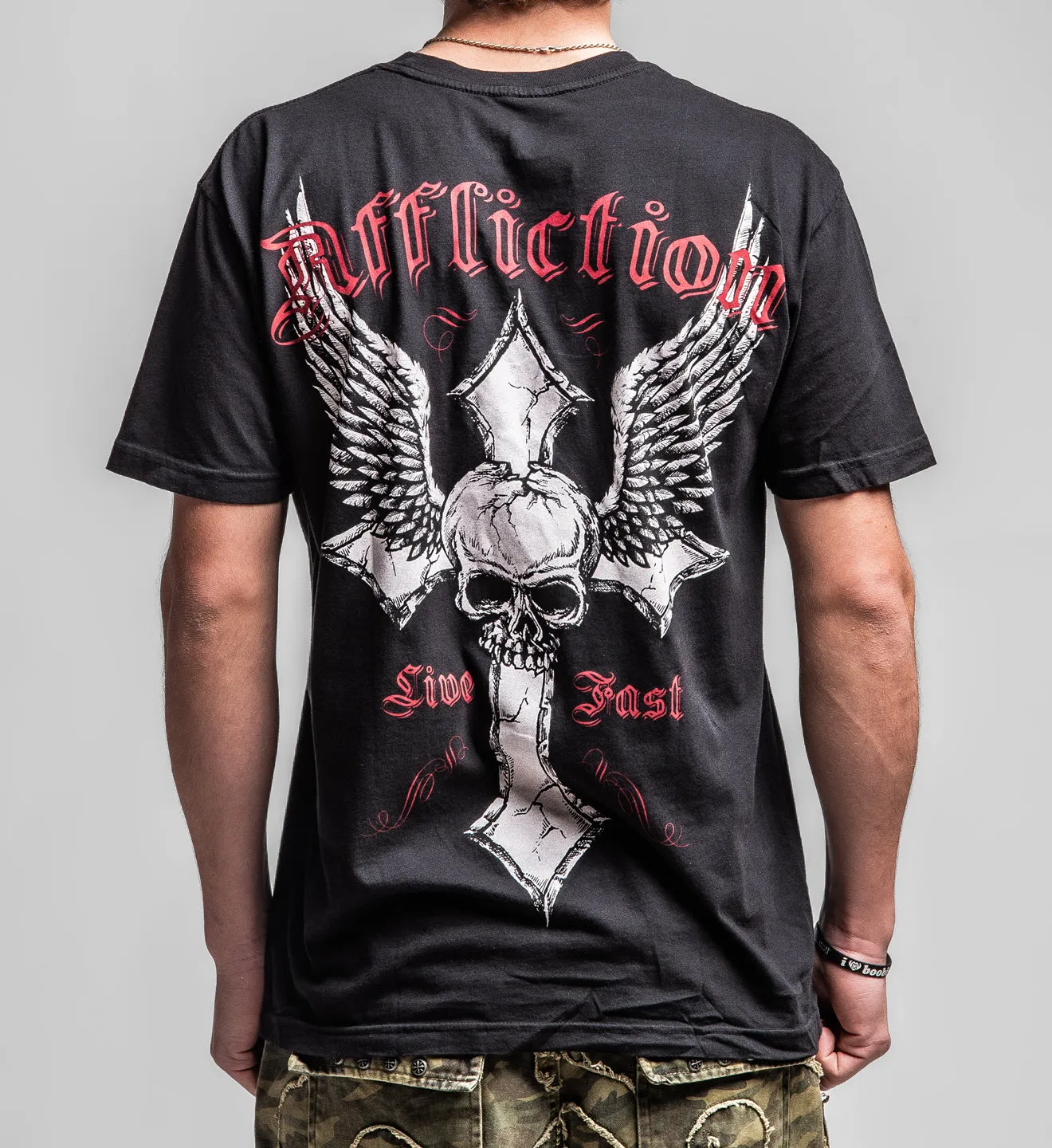 Live Fast Tee sold by Affliction product image thumbnail 3