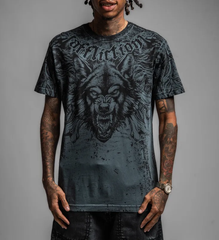 Bleak Moon Tee made by Affliction