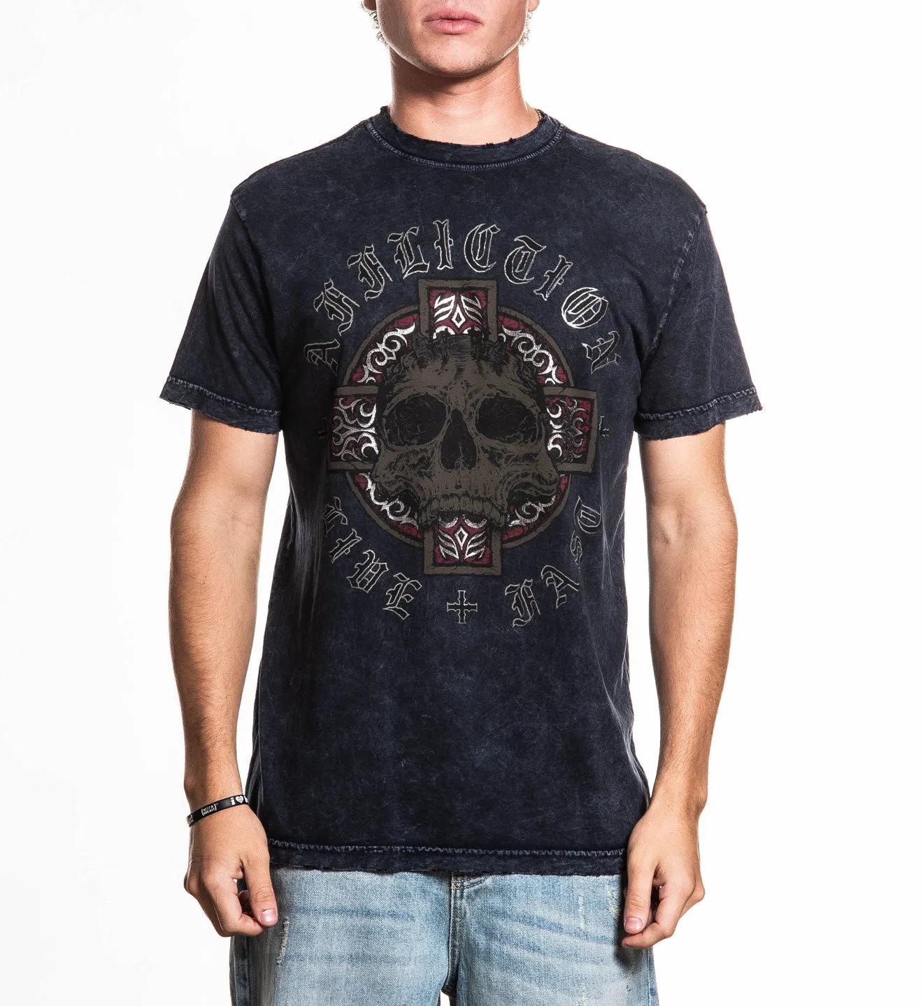 Haunted Gate Tee sold by Affliction