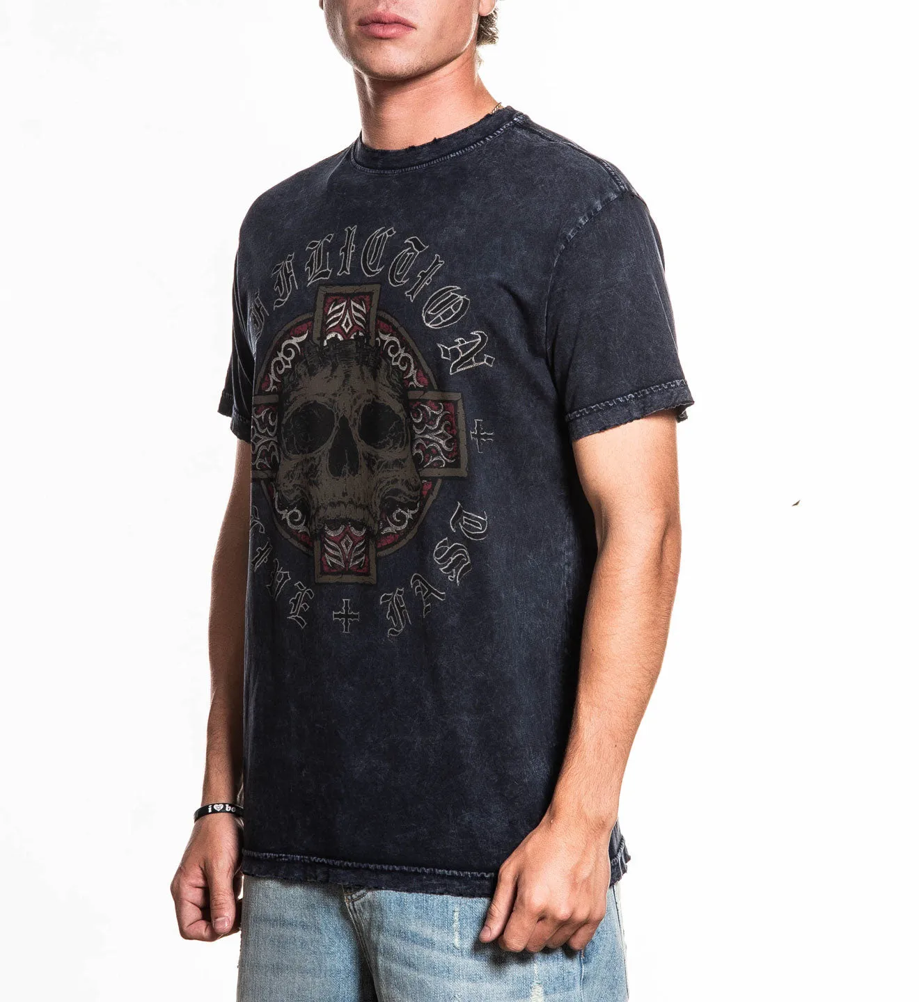 Haunted Gate Tee sold by Affliction product image thumbnail 3