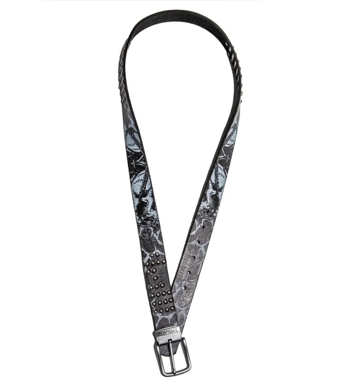 Two Skulls Belt made by Affliction