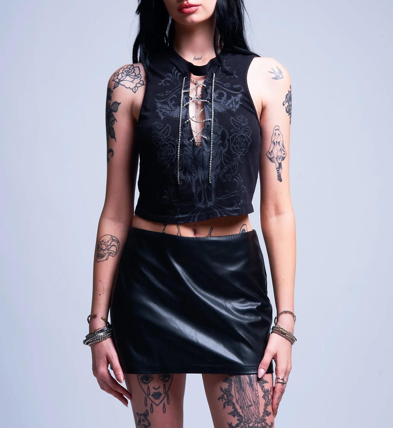 Crystal Canyon Sleeveless Top sold by Affliction