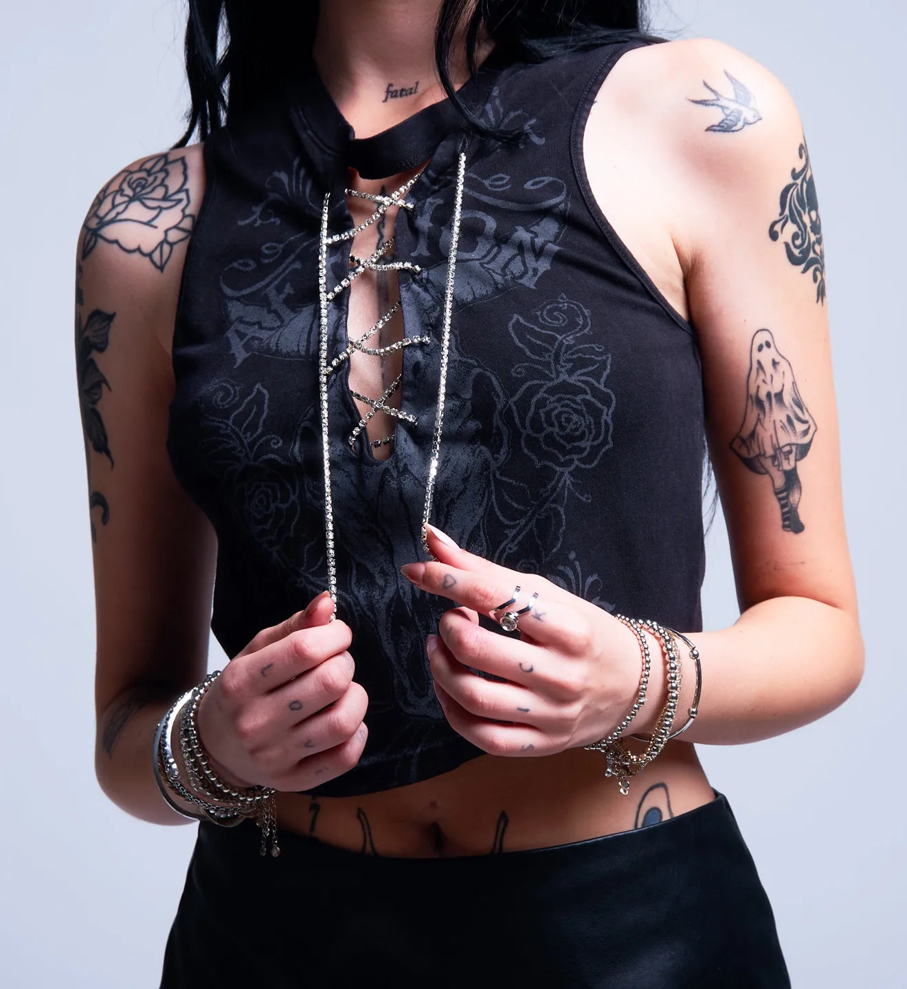 Crystal Canyon Sleeveless Top sold by Affliction product image thumbnail 3