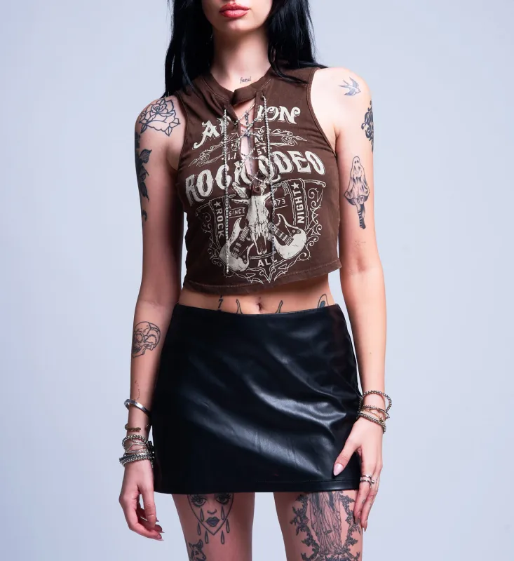 Rock Rodeo Sleeveless Top made by Affliction