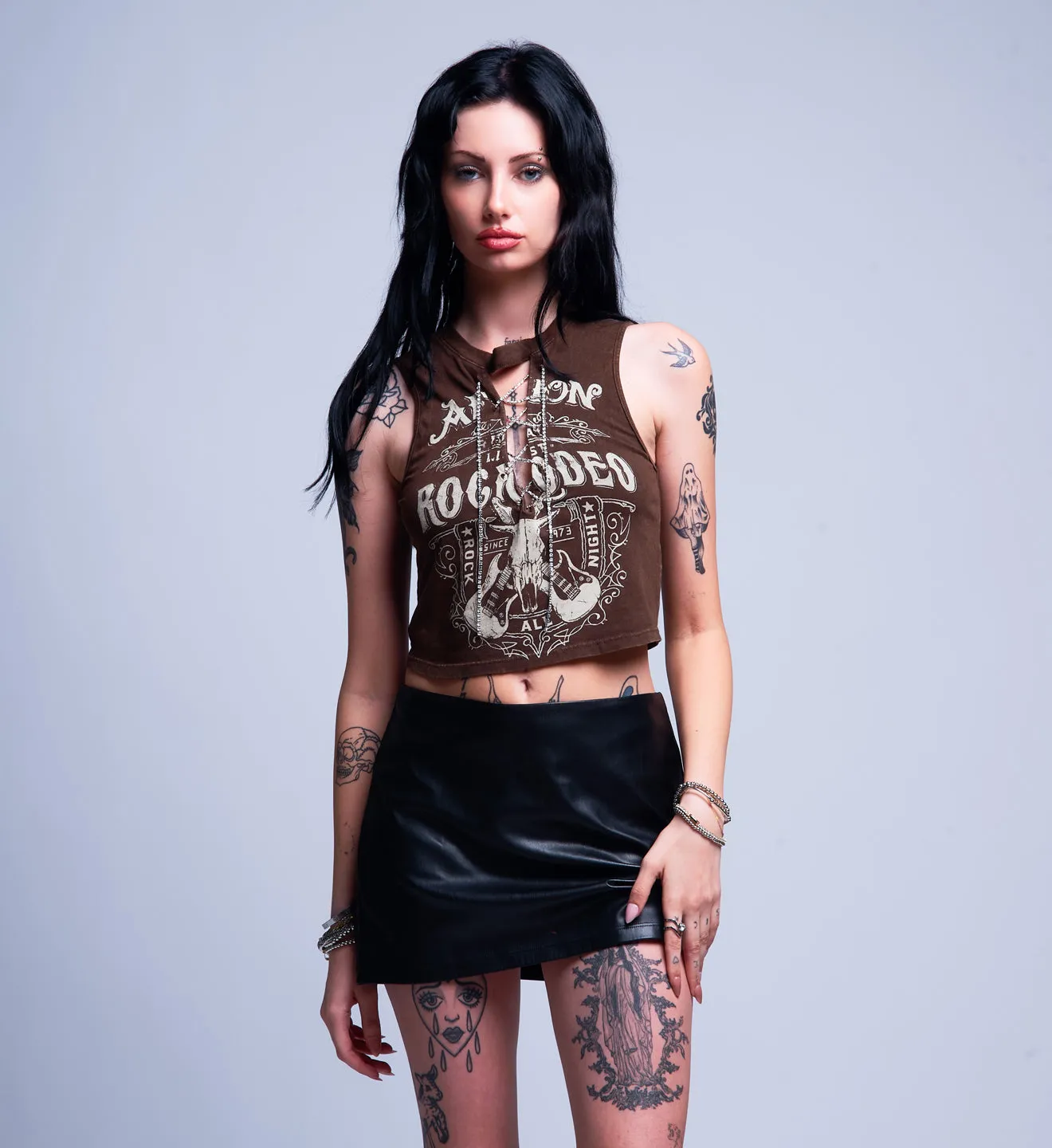 Rock Rodeo Sleeveless Top sold by Affliction product image thumbnail 5
