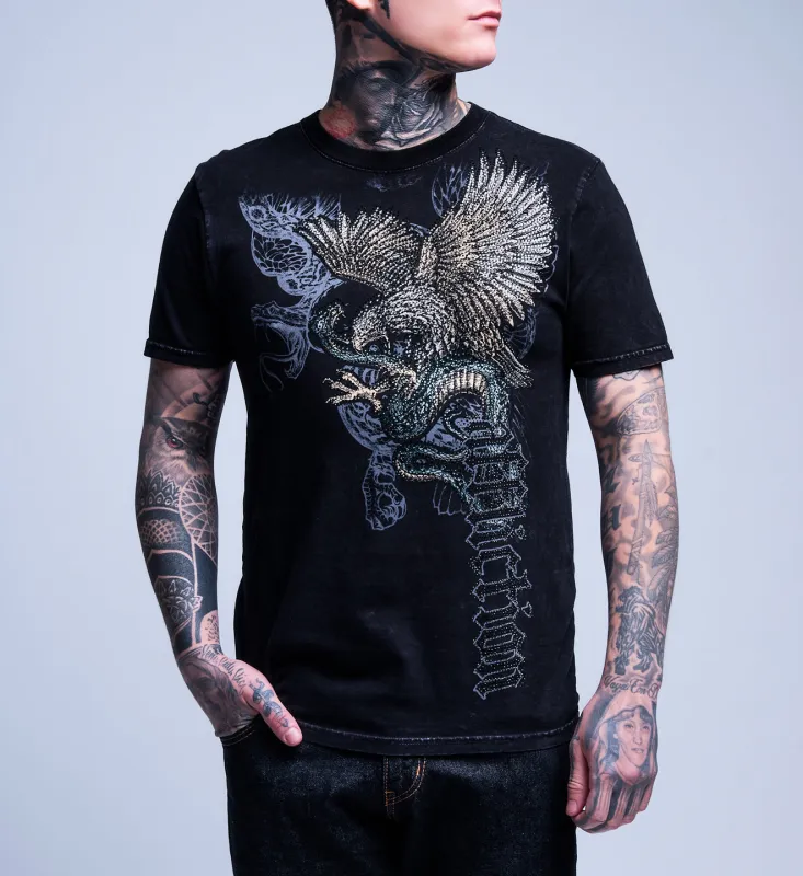 Cosmic Serpent Tee made by Affliction