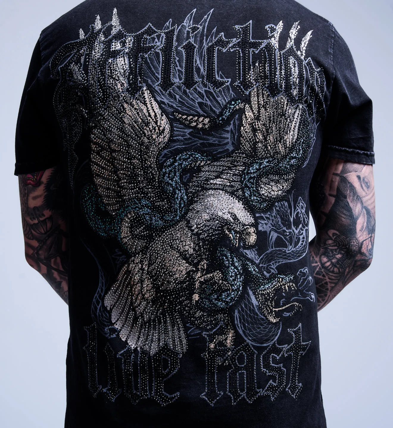 Cosmic Serpent Tee sold by Affliction product image thumbnail 2