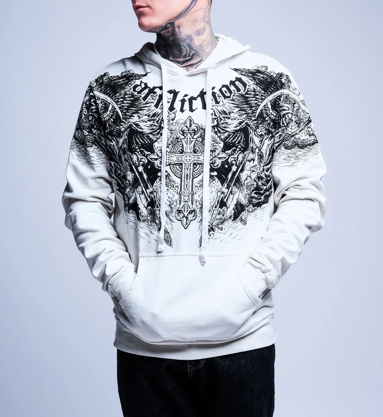 Mortal Veil Po Hood sold by Affliction