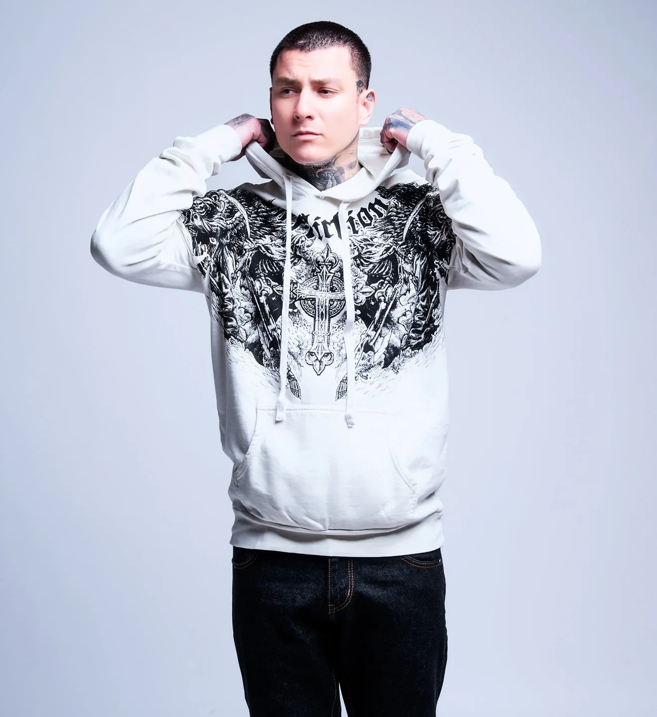 Mortal Veil Po Hood sold by Affliction product image thumbnail 5