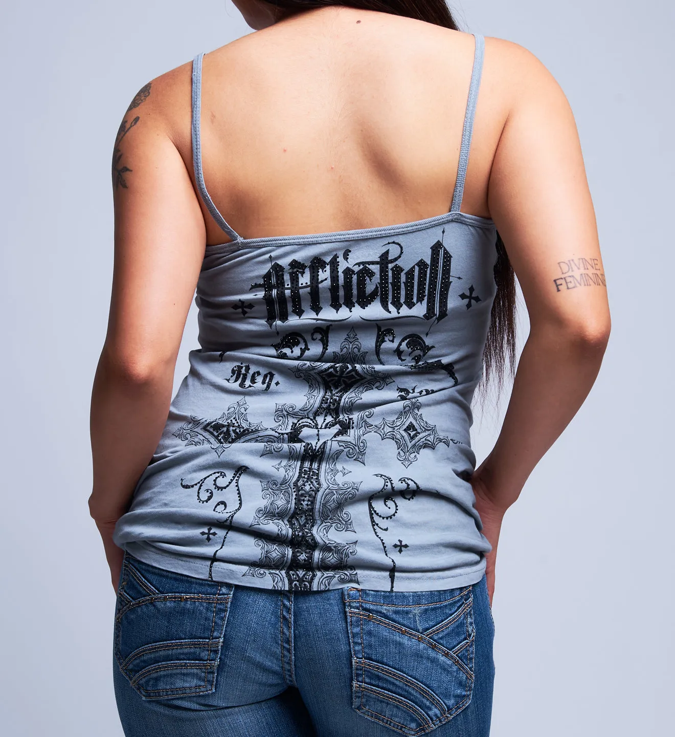 Syndic Tank Top sold by Affliction product image thumbnail 2