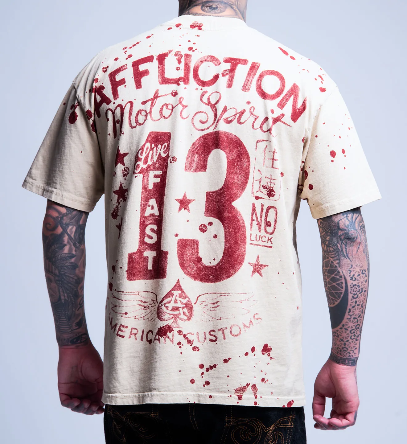No Luck Chiefs Tee sold by Affliction product image thumbnail 2
