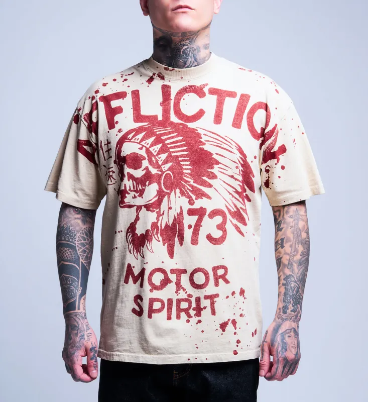 No Luck Chiefs Tee made by Affliction