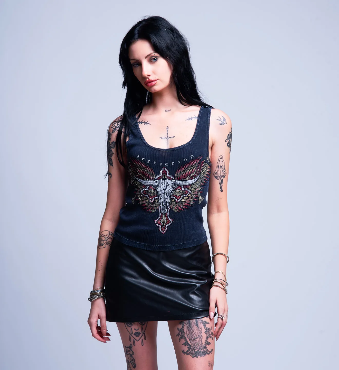 Long Horn Speed Tank sold by Affliction product image thumbnail 5