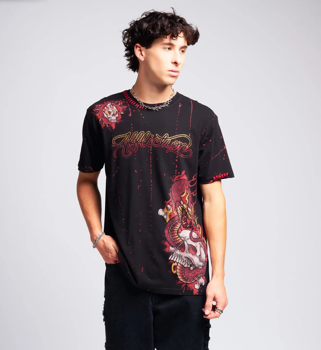 Velvet Sky Tee sold by Affliction product image thumbnail 5
