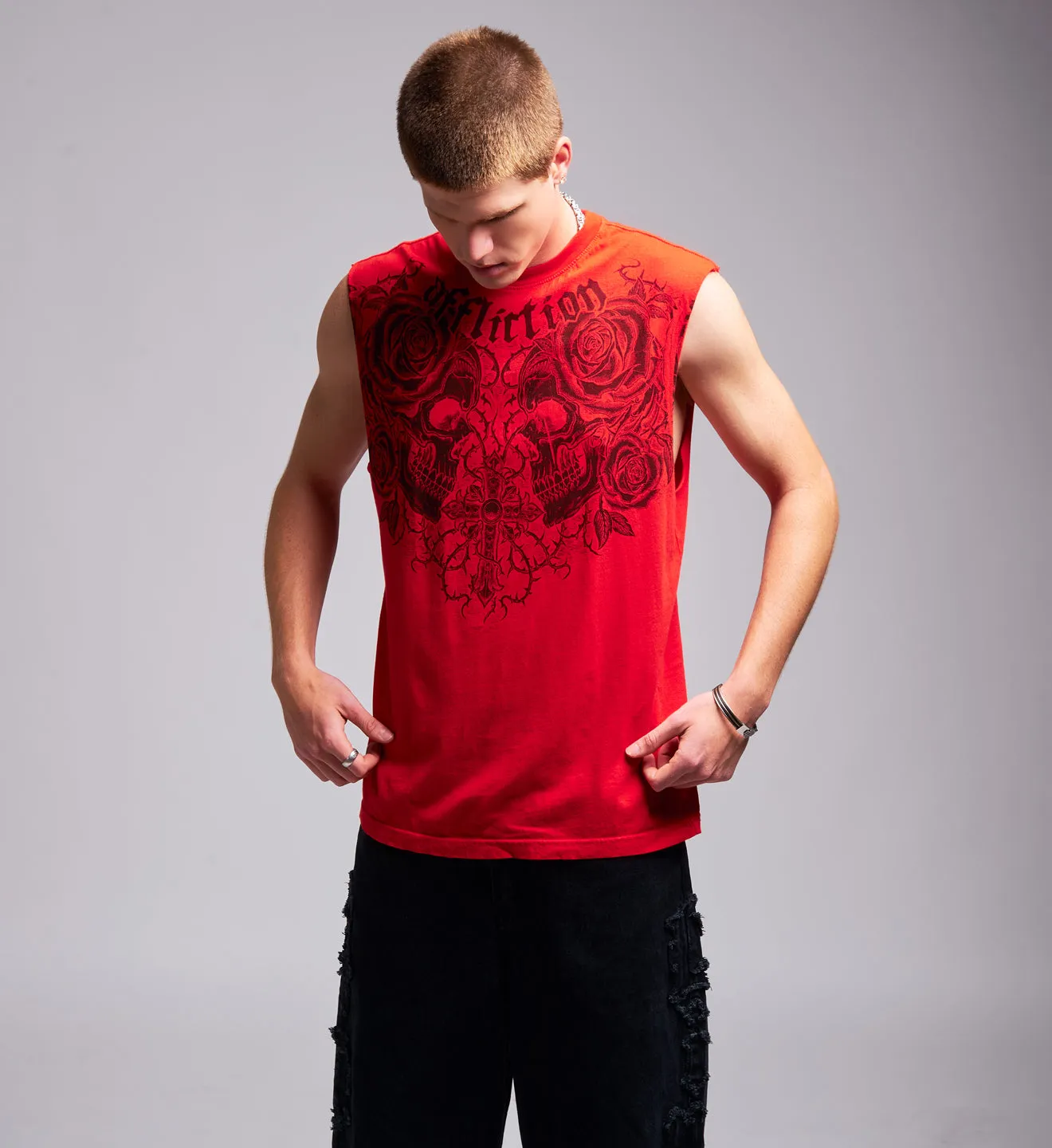 Forgotten Muscle Tank sold by Affliction product image thumbnail 5