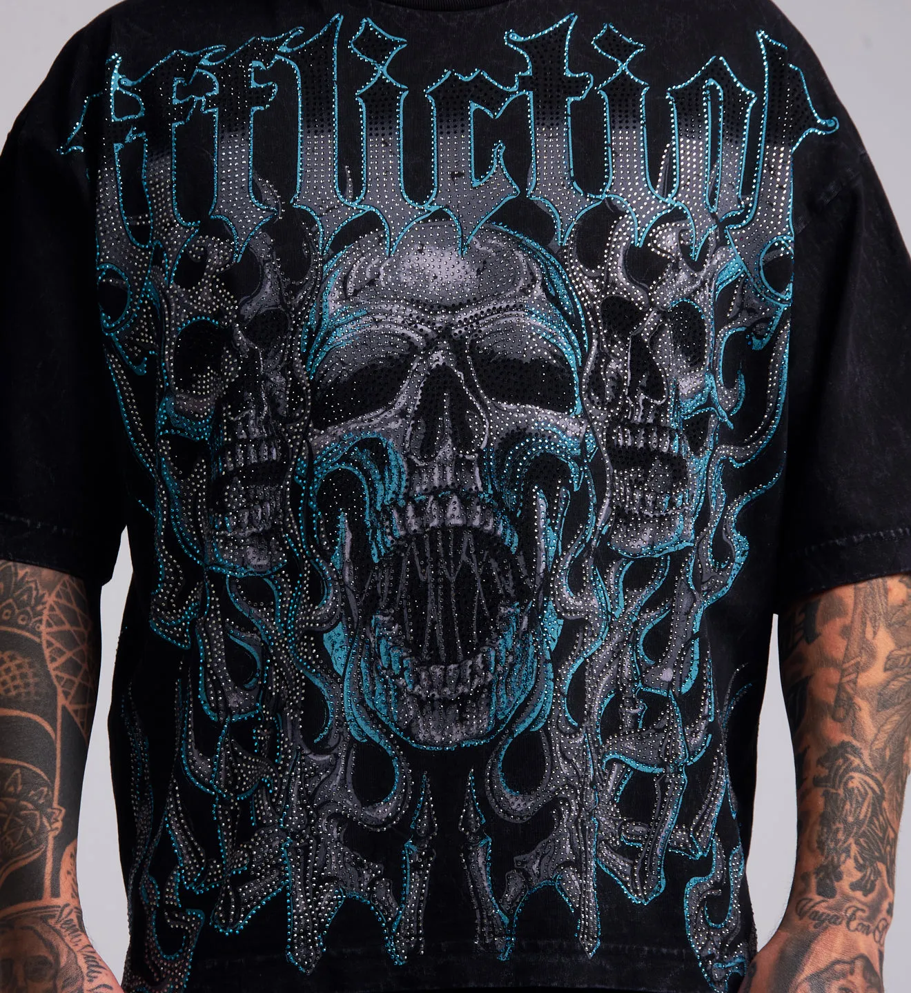 Burnt Scorn Boxy Tee sold by Affliction product image thumbnail 5
