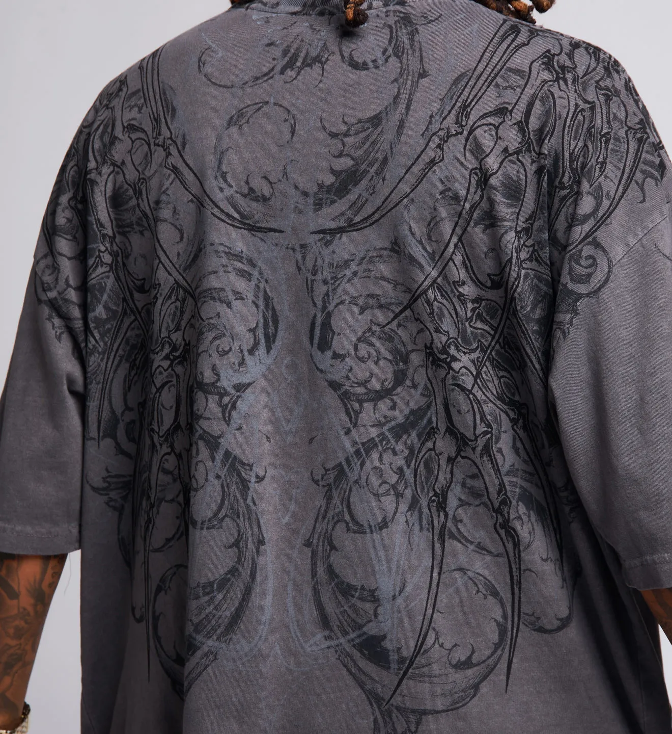 Skeleton Boxy Tee sold by Affliction product image thumbnail 4